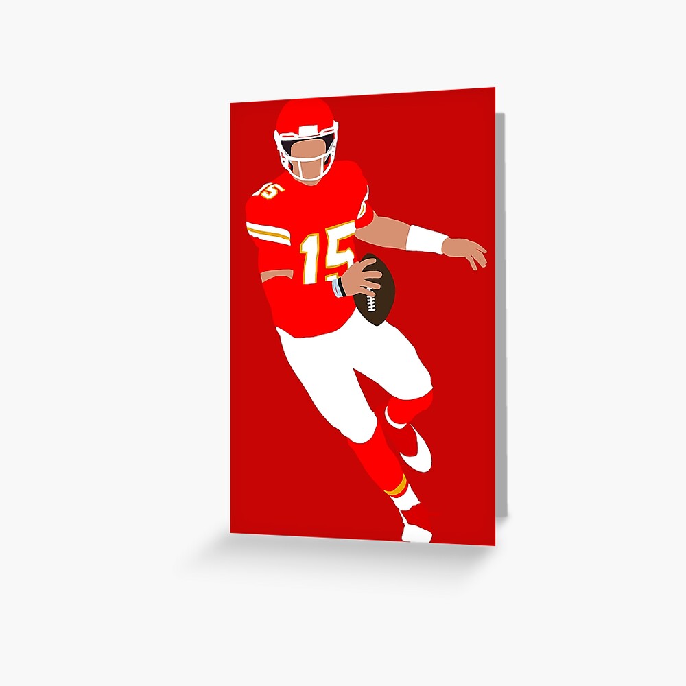 Patrick Mahomes, QB, Kansas City Chiefs Art Print