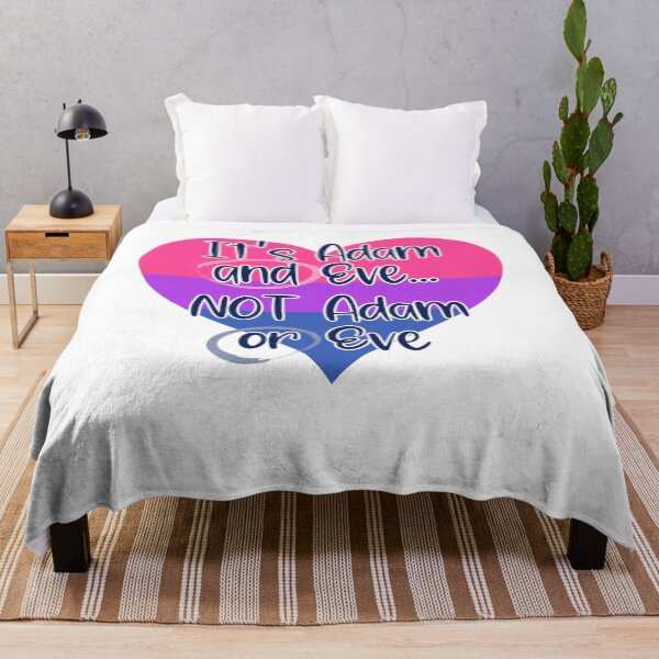 Item preview, It's Adam AND Eve not Adam OR Eve BISEXUAL HUMOR designed and sold by incurablehippie.