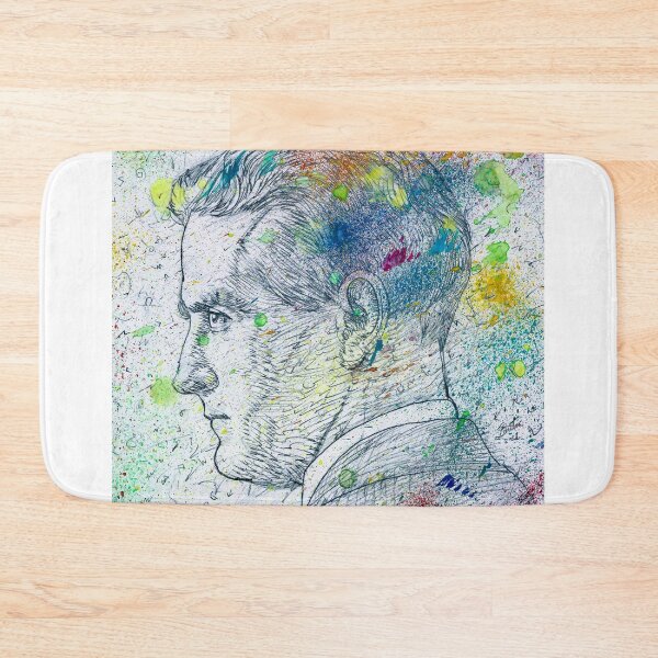 Item preview, F. SCOTT FITZGERALD watercolor and pencil portrait .1 designed and sold by lautir.