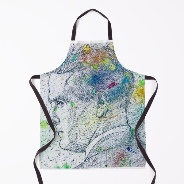 Item preview, F. SCOTT FITZGERALD watercolor and pencil portrait .1 designed and sold by lautir.