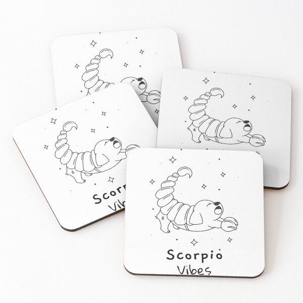 Item preview, Scorpio Vibes Dogs Of The Zodiac  designed and sold by LadyZodiac.