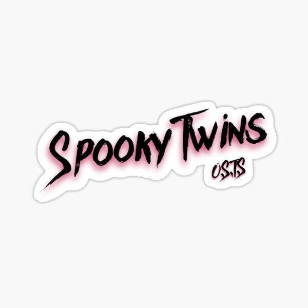 Spooky Twins Sticker