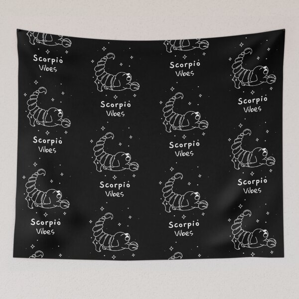 Item preview, Scorpio Vibes Dogs Of The Zodiac  designed and sold by LadyZodiac.