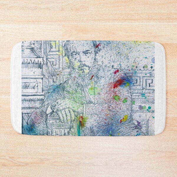Item preview, FYODOR DOSTOEVSKY - watercolor and pencil portrait .1 designed and sold by lautir.