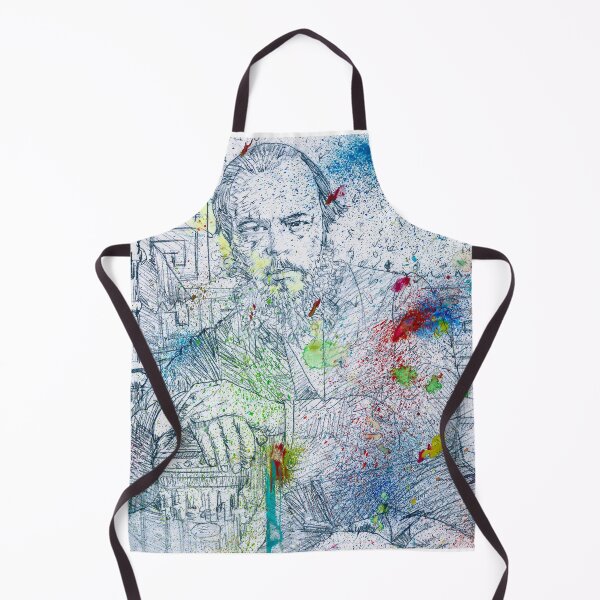 Item preview, FYODOR DOSTOEVSKY - watercolor and pencil portrait .1 designed and sold by lautir.