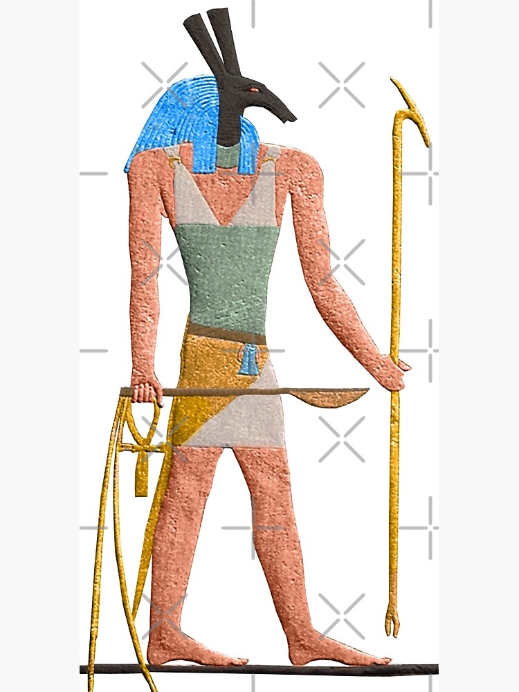 seth-ancient-egyptian-god-of-chaos-poster-by-kamat-egypt-redbubble