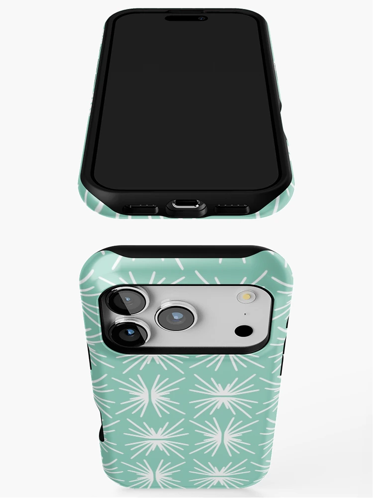 Thumbnail 3 of 4, iPhone Case, Abstract Sunshine rays designed and sold by FunkyPattern.