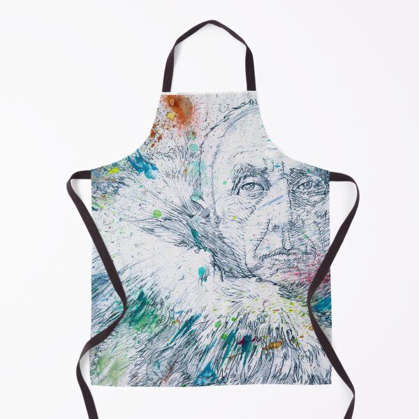 Item preview, ROALD AMUNDSEN watercolor and pencil portrait designed and sold by lautir.