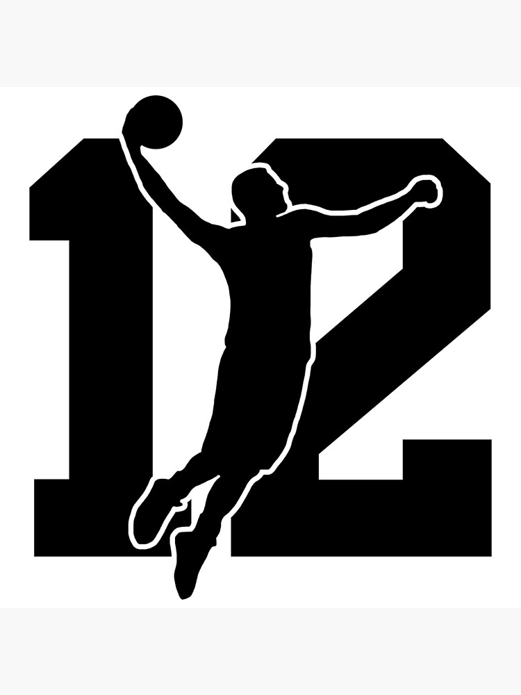 basketball number 12