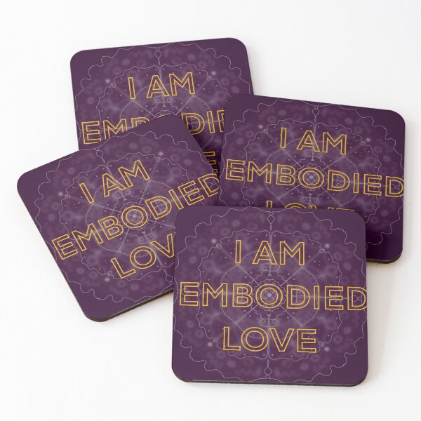 Item preview, I AM EMBODIED LOVE by themindfuljay designed and sold by themindfuljay.