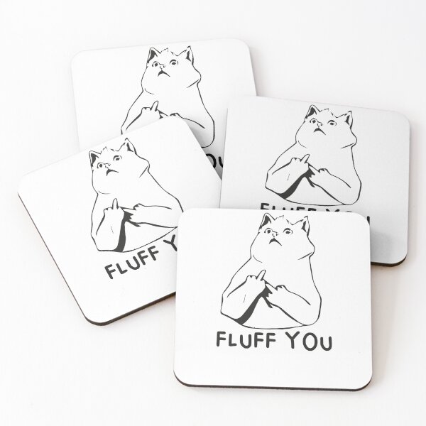 Item preview, Cat t-shirt shirt Fluff you crazy cat lady cat love animal women gift graphic slogan designed and sold by BUniqueBSpecial.