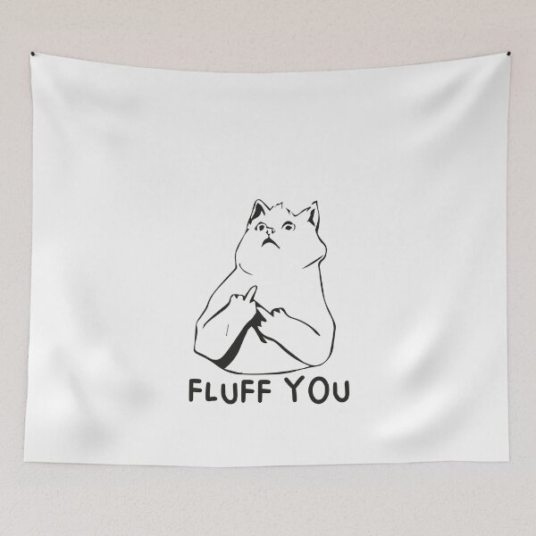 Item preview, Cat t-shirt shirt Fluff you crazy cat lady cat love animal women gift graphic slogan designed and sold by BUniqueBSpecial.