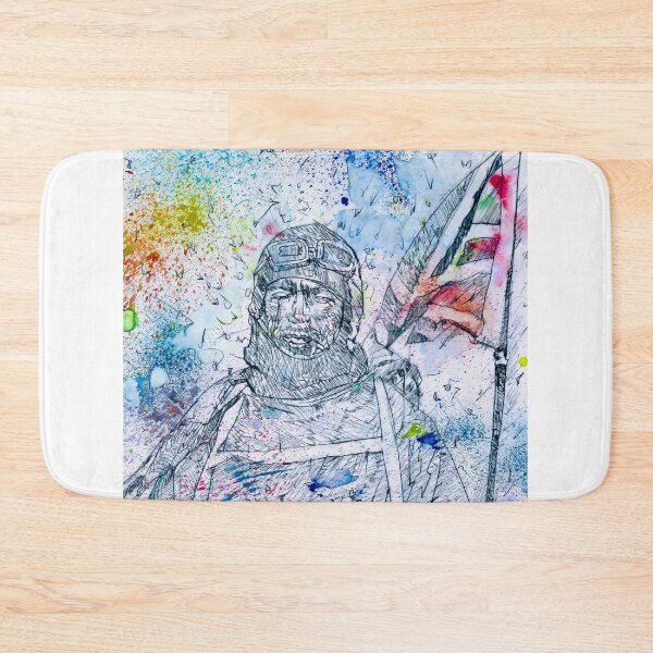 Item preview, ROBERT FALCON SCOTT watercolor and pencil portrait  designed and sold by lautir.