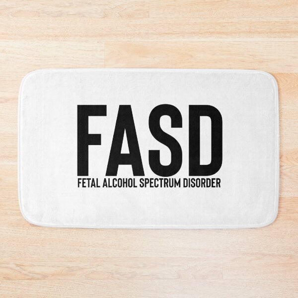 Item preview, FASD (black letters) designed and sold by Our Sacred Breath.