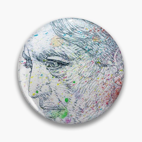 Item preview, JIDDU KRISHNAMURTI watercolor and pencil portrait .1 designed and sold by lautir.