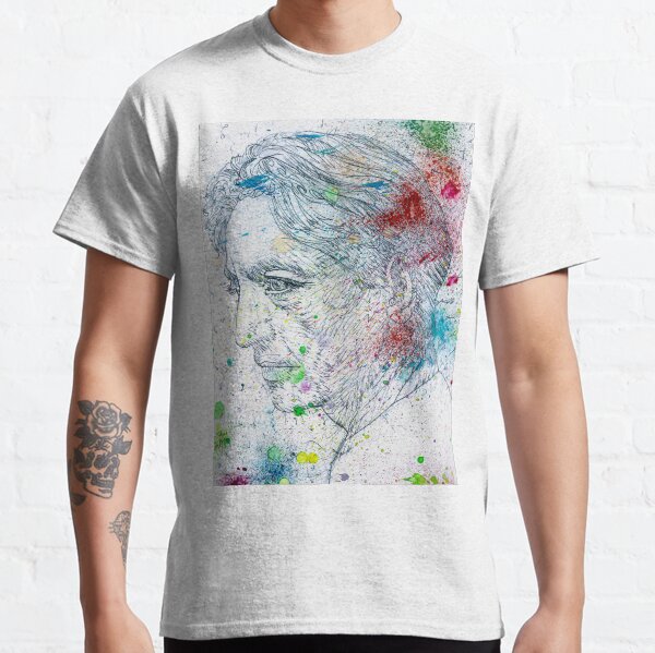 JIDDU KRISHNAMURTI watercolor and pencil portrait .1 Classic T-Shirt