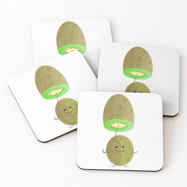 Item preview, Funny kiwi vegans designed and sold by spontania.