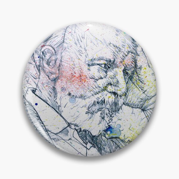 Item preview, PYOTR ILYICH TCHAIKOVSKY - watercolor and pencil portrait .1 designed and sold by lautir.