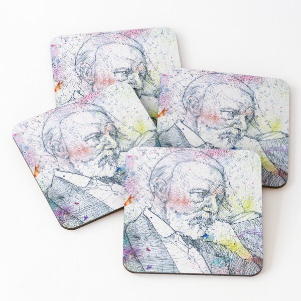 Item preview, PYOTR ILYICH TCHAIKOVSKY - watercolor and pencil portrait .1 designed and sold by lautir.
