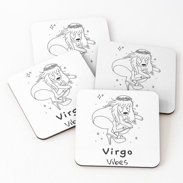 Item preview, Virgo Vibes Dogs Of The Zodiac  designed and sold by LadyZodiac.