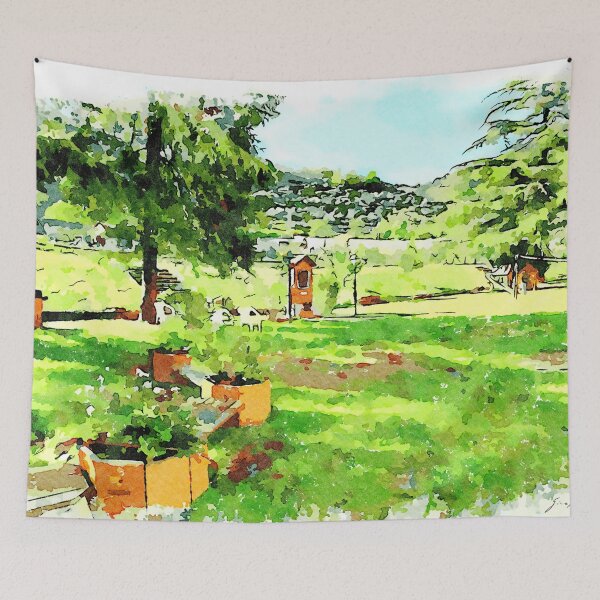 Item preview, Istituto Emiliani: garden designed and sold by Giuseppe Cocco.