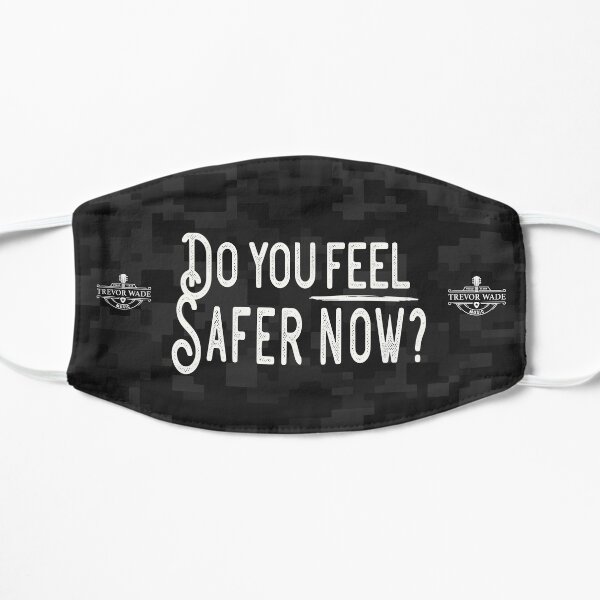 Feel Safer Camo Mask Flat Mask