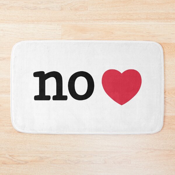 Item preview, no <3 designed and sold by ketrena.