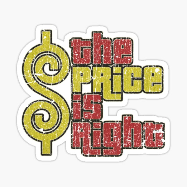"The Price Is Right 1956" Sticker for Sale by AstroZombie6669 Redbubble