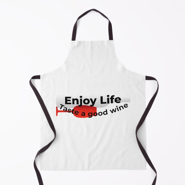 Item preview, Enjoy Life Taste a good wine - bottle&glass designed and sold by SmileMiau.