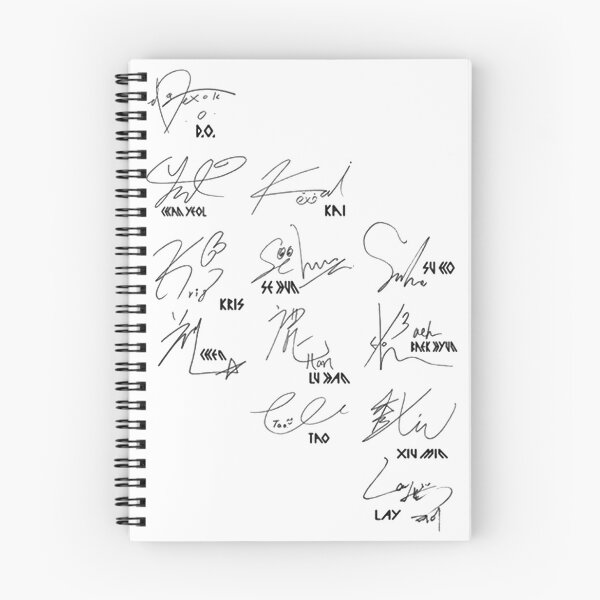 Artikelvorschau, EXO.OT12.AUTOGRAPHEN entworfen und verkauft von stephylee88.