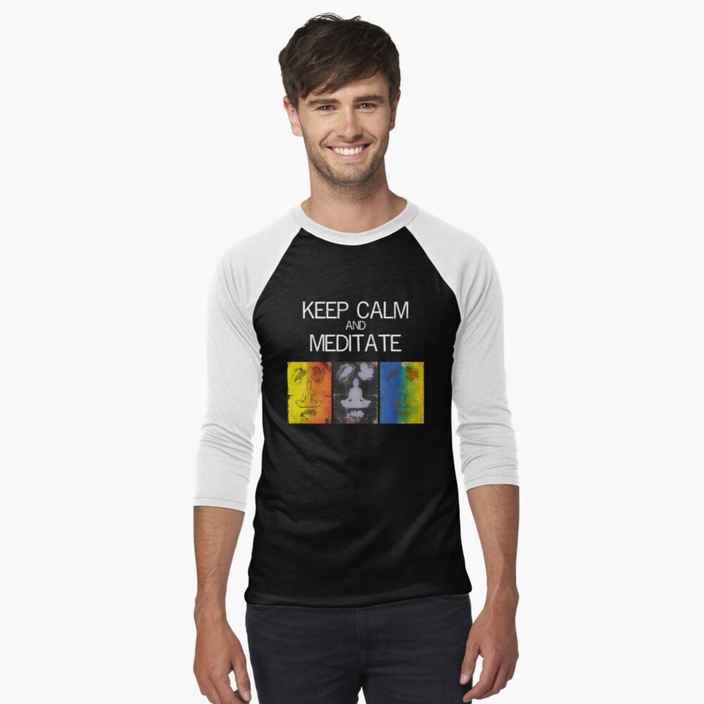 Item preview, Baseball ¾ Sleeve T-Shirt designed and sold by ElenaWhiskers.