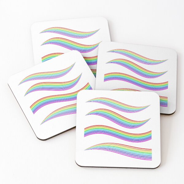 Item preview, Rainbow Waves designed and sold by DigitalNobleman.