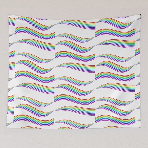 Item preview, Rainbow Waves designed and sold by DigitalNobleman.