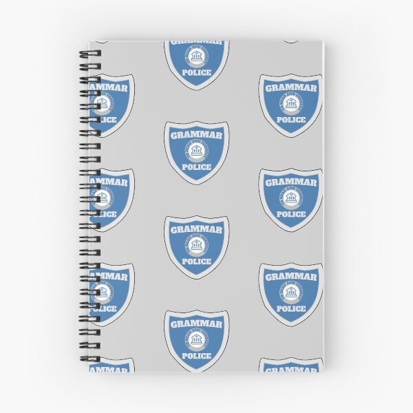 Item preview, Grammar Police Badge designed and sold by Chubuter.
