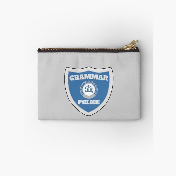 Item preview, Grammar Police Badge designed and sold by Chubuter.