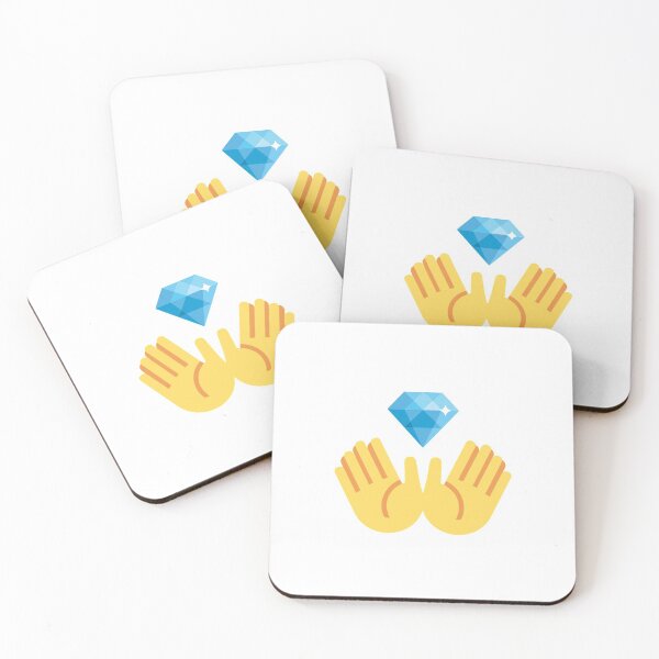 Item preview, Diamond Hands Emoji Stocks Crypto designed and sold by Aetha.