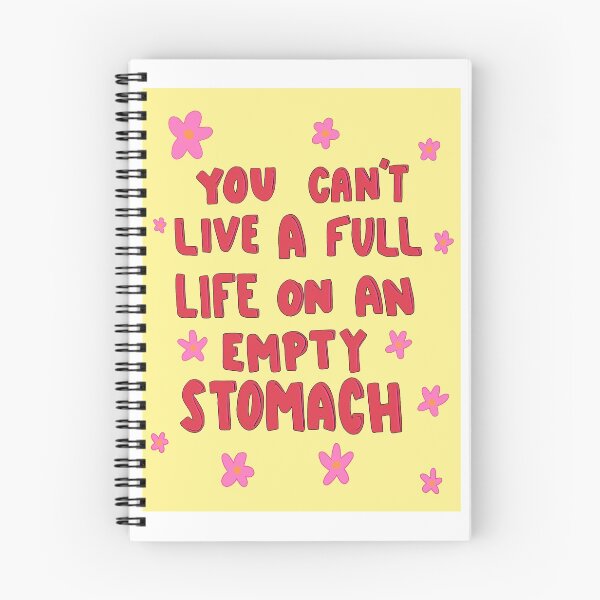 Item preview, You can’t live a full life on an empty stomach  designed and sold by Jaxie  Garza.