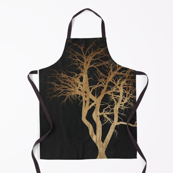 Item preview, Gold Tree on black background, very effective designed and sold by AMS-ART.