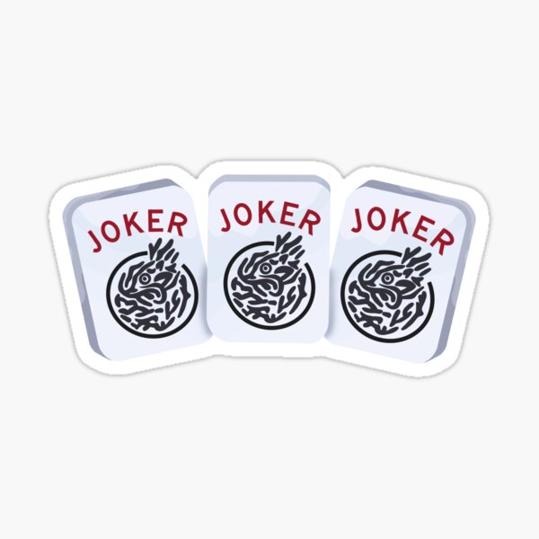 Vista previa del artículo con la obra «Joker de Mahjong», diseñado y vendido por Avastav18.