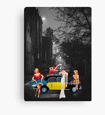 TO THE MUSEUM Canvas Print