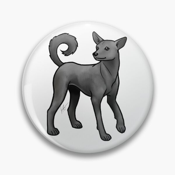Item preview, Dog - Indian Native Dog - Black designed and sold by Jennifer Stolzer.
