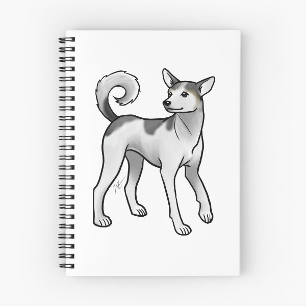 Item preview, Dog - Indian Native Dog - Black and White designed and sold by Jennifer Stolzer.