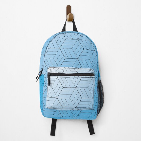 Item preview, Bleu Cubes . designed and sold by wtfbba.