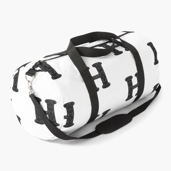 Item preview, Black Floral H Initial / Monogram designed and sold by MessyBestie.