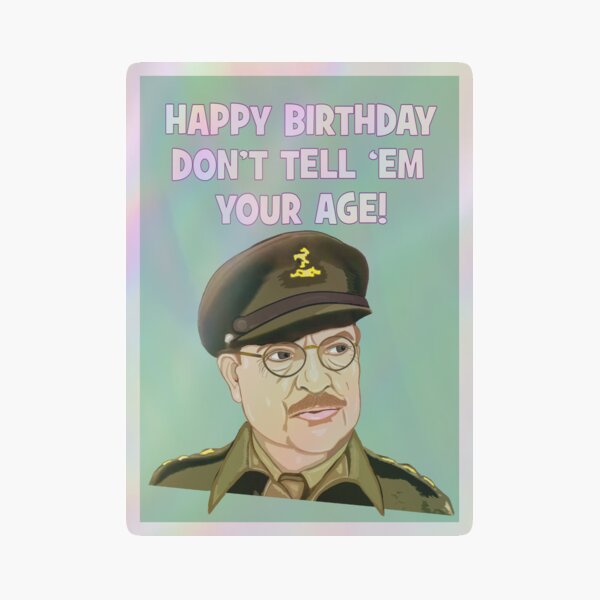 Danilo Promotions,Multi,DA004 Dad's Army Official Birthday