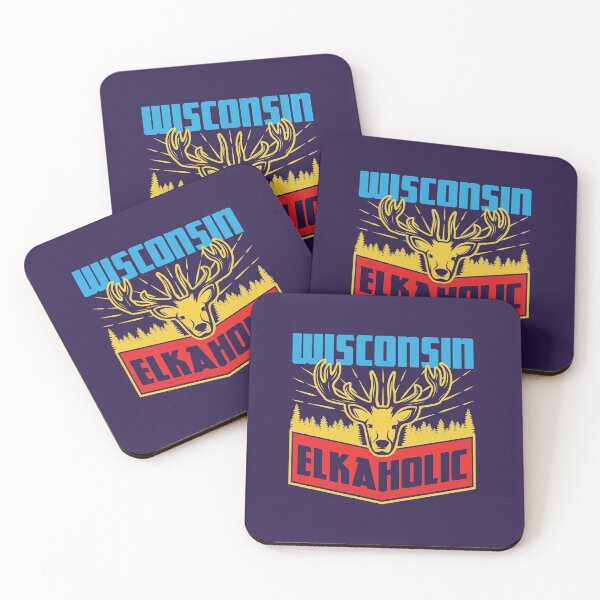 Item preview, Wisconsin Elkaholic designed and sold by jaygo.