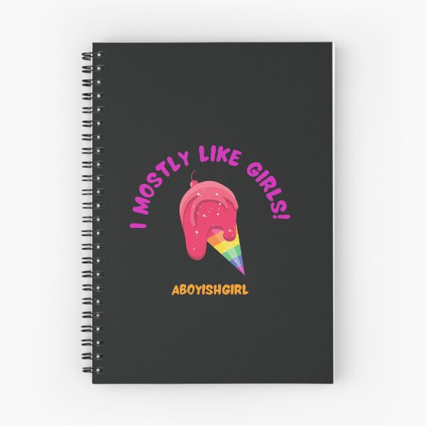 Item preview, I Mostly Like Girls designed and sold by SportyDogShop.