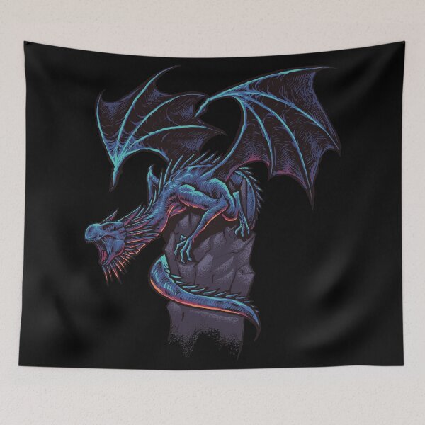 Item preview, Mythological Fire Breathing Reptile Dragon Serpent designed and sold by ozunu.