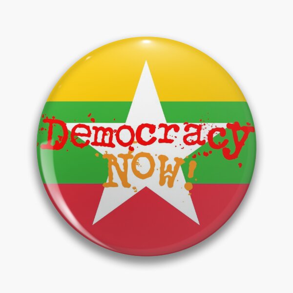 Item preview, Democracy Now! Myanmar designed and sold by ArtofDissent.