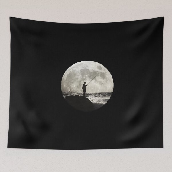 Item preview, Fishing Time designed and sold by LaGalleria-BNS by Moses Benson Gallery.